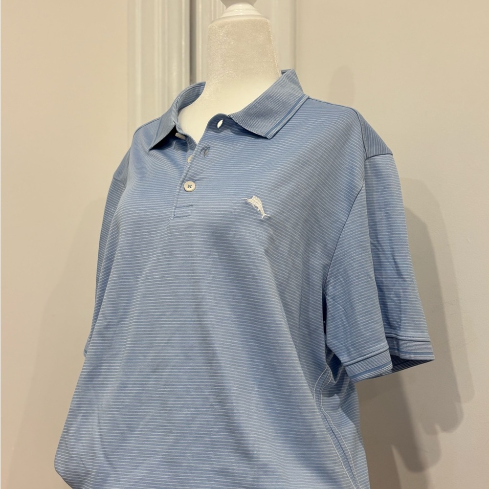 Tommy Bahama Light Blue Polo Shirt